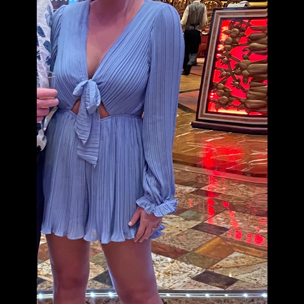 Blue Romper
